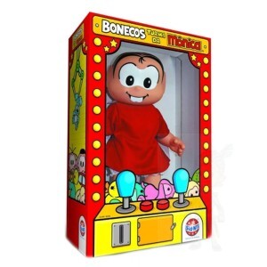 BONECA MÔNICA -  TURMA DA MÔNICA TRADICIONAL